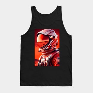 Mars Astronaut T Shirt Tank Top